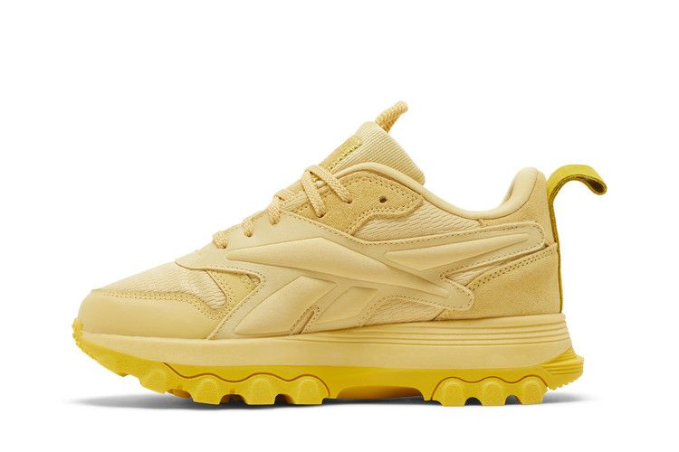 Кроссовки Reebok Cardi B x Classic Leather V2 Big Kid 'Weathered Yellow'