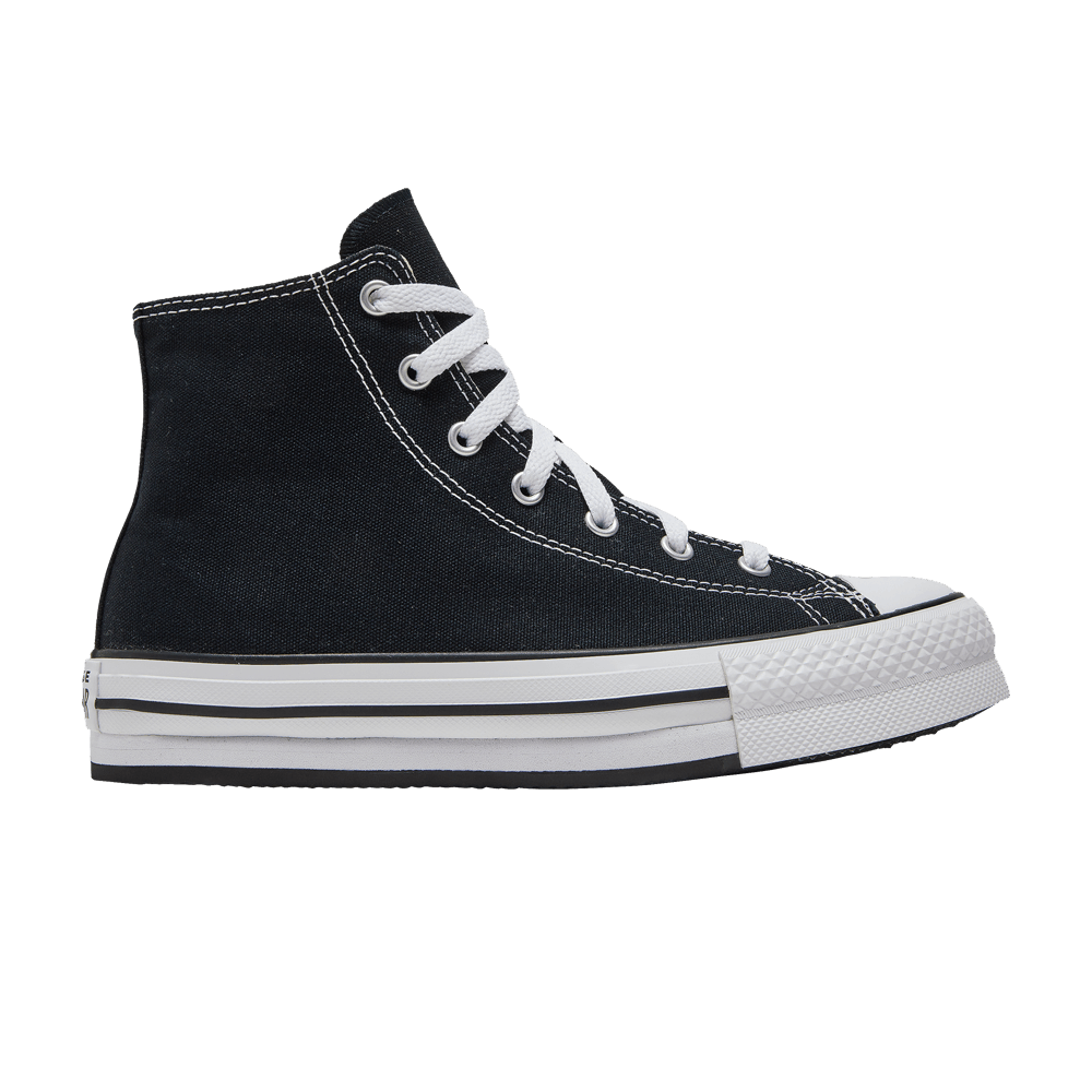 Converse chuck taylor all star platform black online