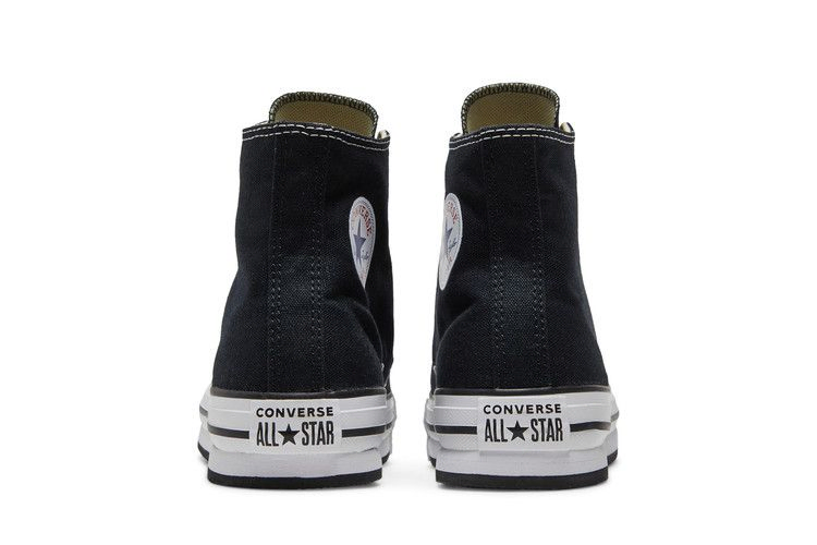 Кроссовки Converse Chuck Taylor All Star Lift Platform Canvas High GS 'Black'