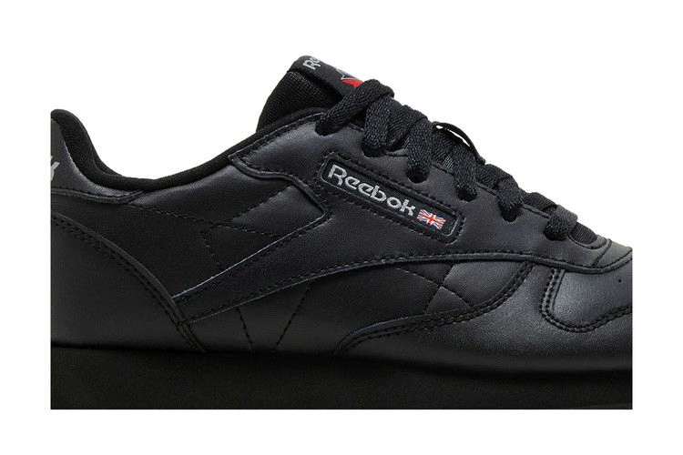 Кроссовки Reebok Classic Leather Big Kid 'Triple Black'