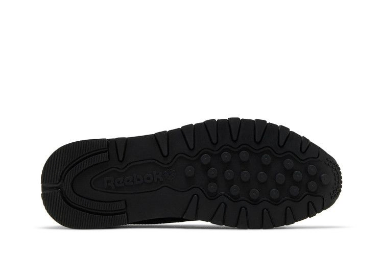 Кроссовки Reebok Classic Leather Big Kid 'Triple Black'