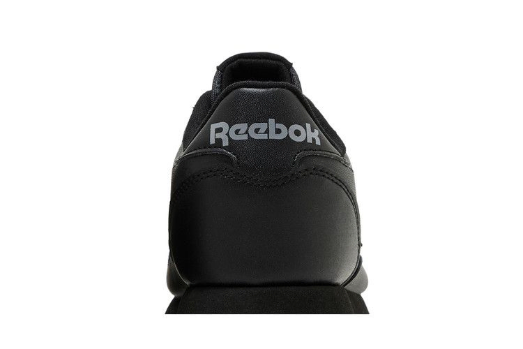 Кроссовки Reebok Classic Leather Big Kid 'Triple Black'
