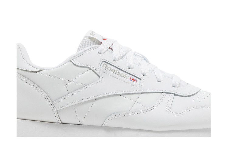 Кроссовки Reebok Classic Leather Big Kid 'Triple White'