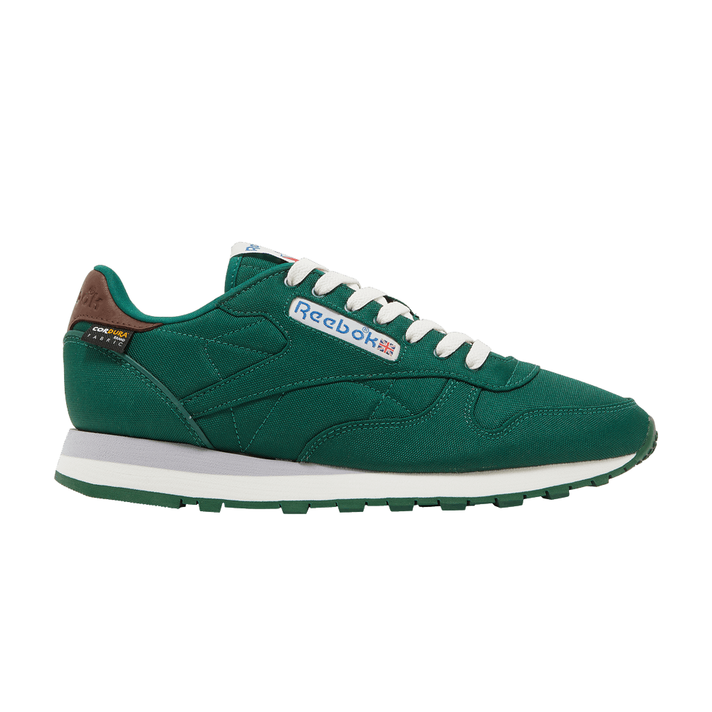 Dark green reebok classics on sale