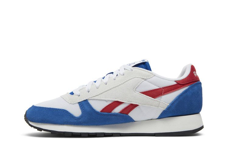 Кроссовки Reebok Classic Leather 'Make It Yours - White Vector Red Blue'