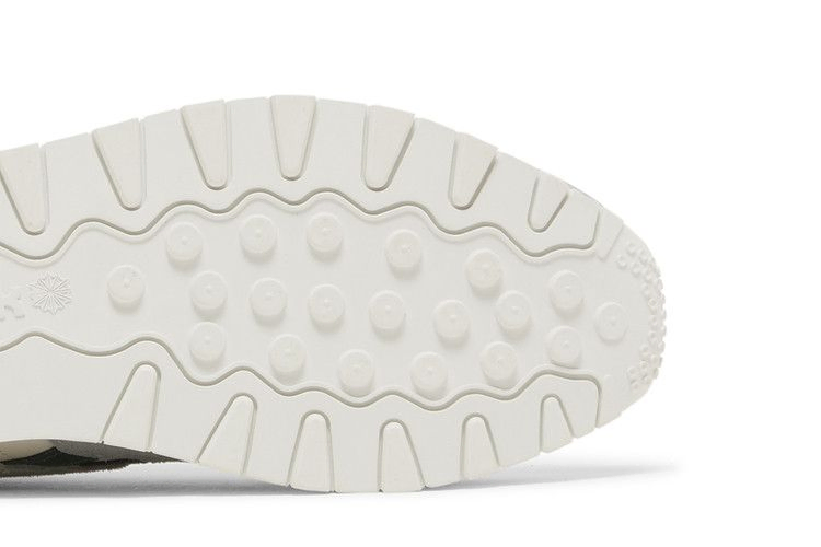 Кроссовки Reebok Classic Leather 'Pure Grey Dark Green'