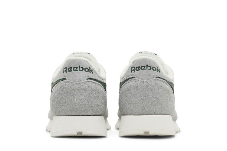 Кроссовки Reebok Classic Leather 'Pure Grey Dark Green'