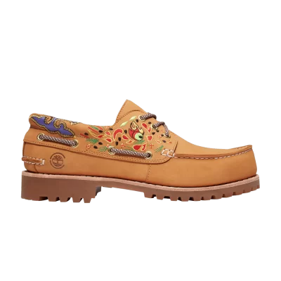 Timberland CLOT x 3-Eye Lug Handsewn Boat 'Wheat'