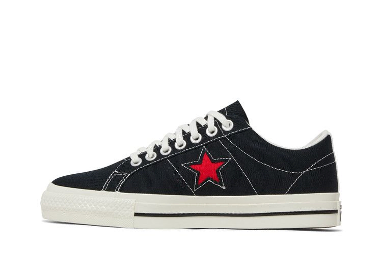 Кроссовки Converse Comme des Garçons Play x One Star 'Black White'