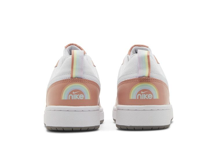 Кроссовки Nike Court Borough Low 2 SE GS 'White Light Madder Root'