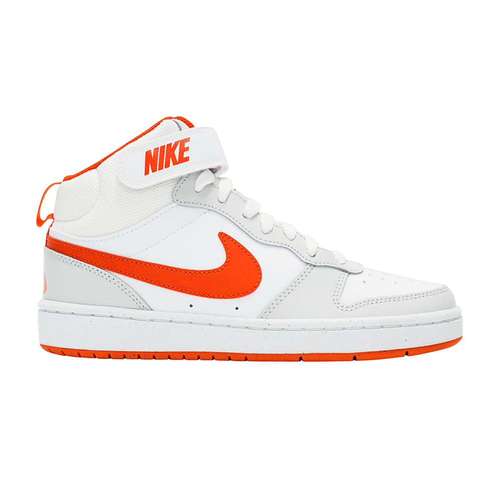 Nike Court Borough Mid 2 GS Photon Dust Team Orange CD7782 008