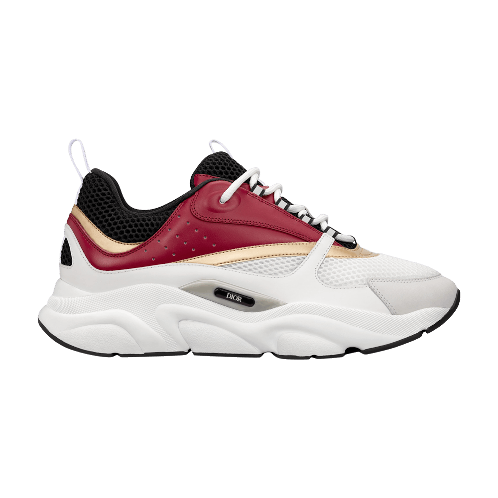 Кроссовки Dior B22 'White Burgundy'