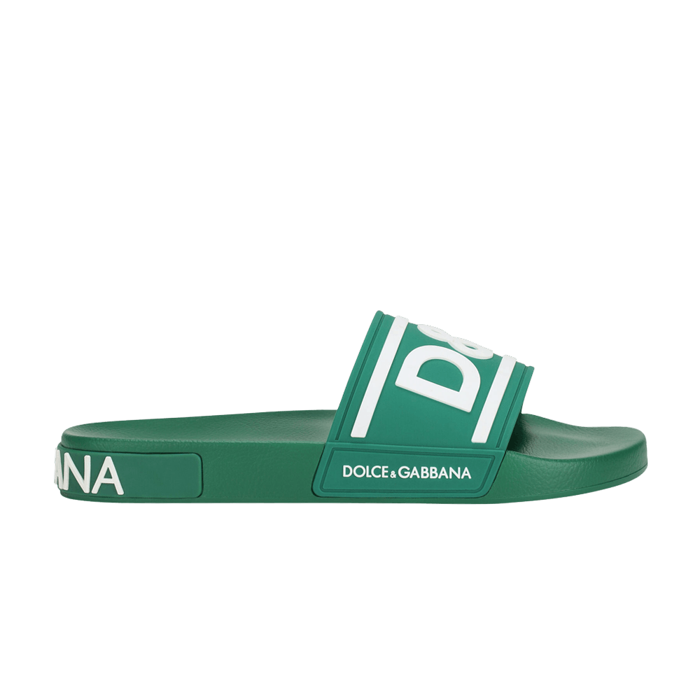 Dolce & Gabbana Slides 'Green'