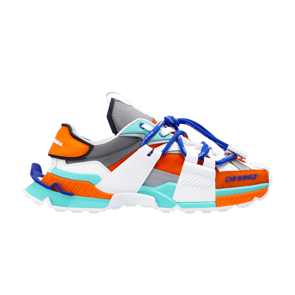 Кроссовки Dolce & Gabbana Space Sneaker 'Orange Aqua'