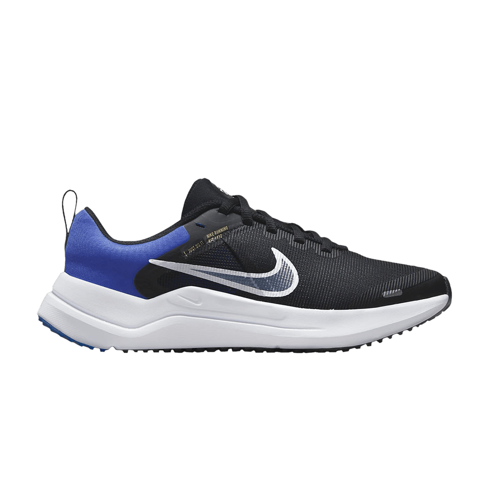 Nike Downshifter 12 GS Black Racer Blue DM4194 006