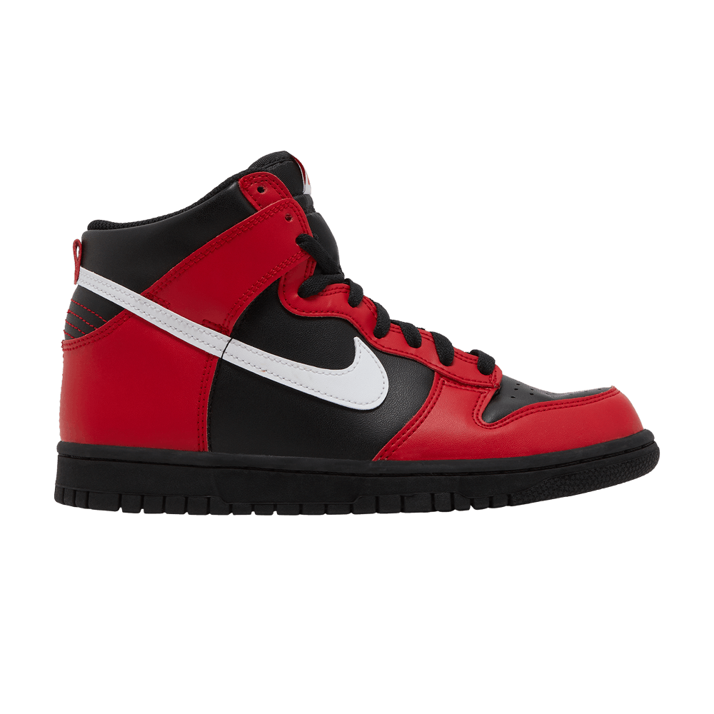 Nike Dunk High GS Black University Red DB2179 003