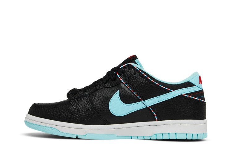 Кроссовки Nike Dunk Low SE GS 'Barber Shop - Black'