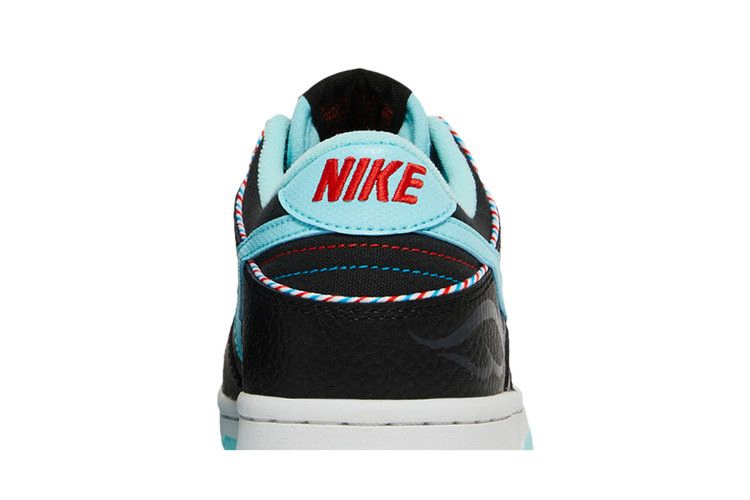 Кроссовки Nike Dunk Low SE GS 'Barber Shop - Black'