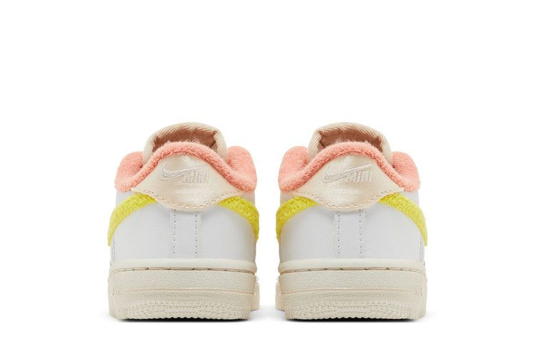 Кроссовки Nike Force 1 LV8 TD 'White Yellow Strike'