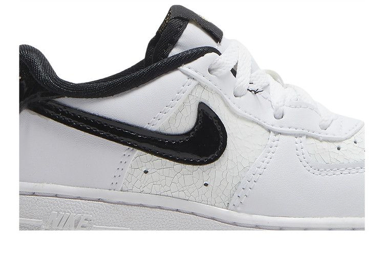 Кроссовки Nike Force 1 LV8 TD 'Cracked - White Black'