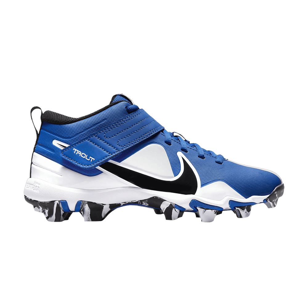 Nike Force Trout 7 Keystone GS Game Royal Camo CQ7642 402