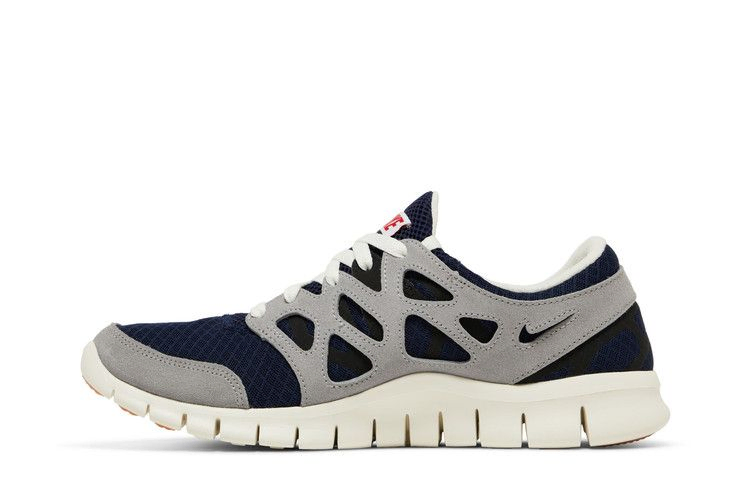 Кроссовки Nike Free Run 2 'Midnight Navy Wolf Grey'