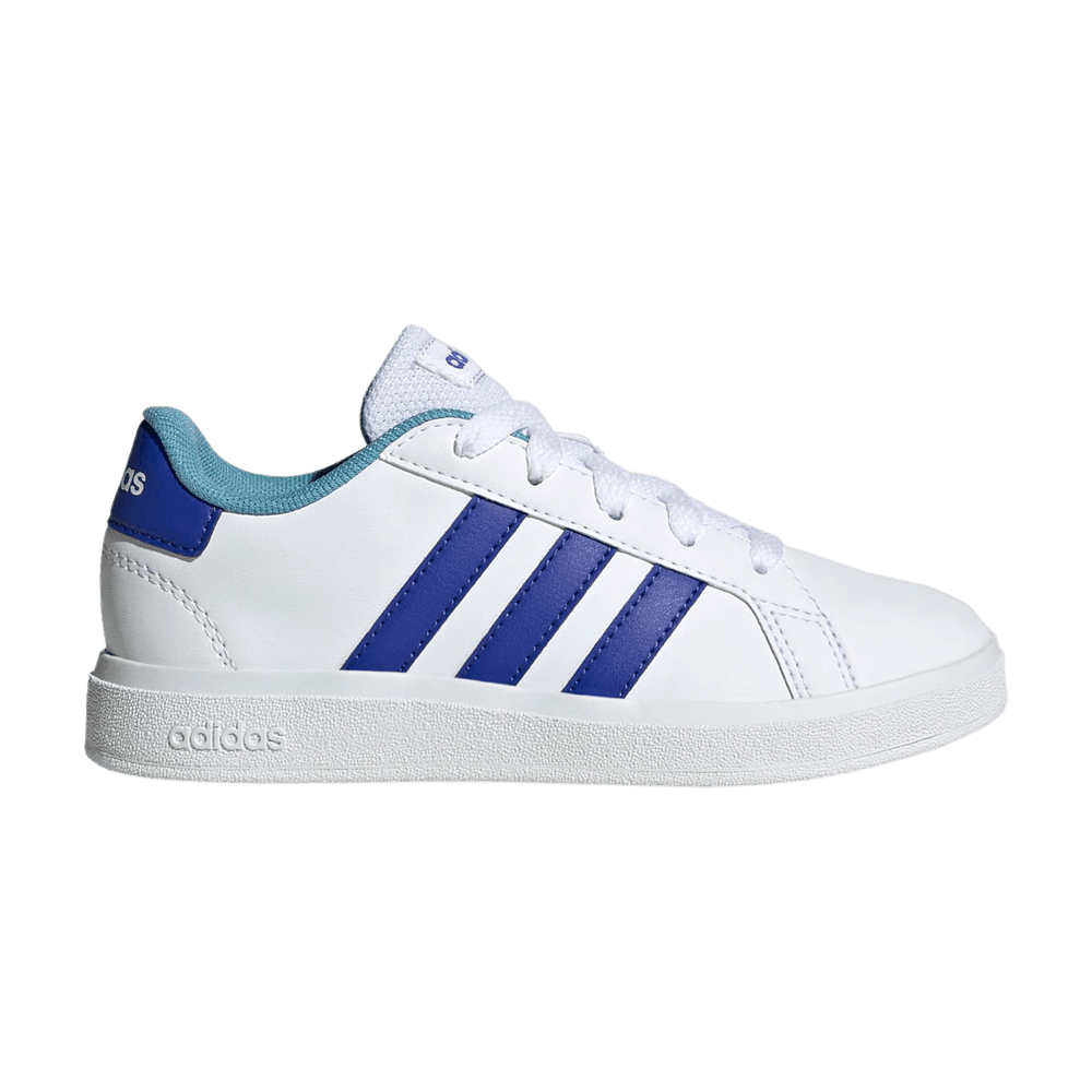 adidas Grand Court 2.0 Big Kid White Lucid Blue HP8908