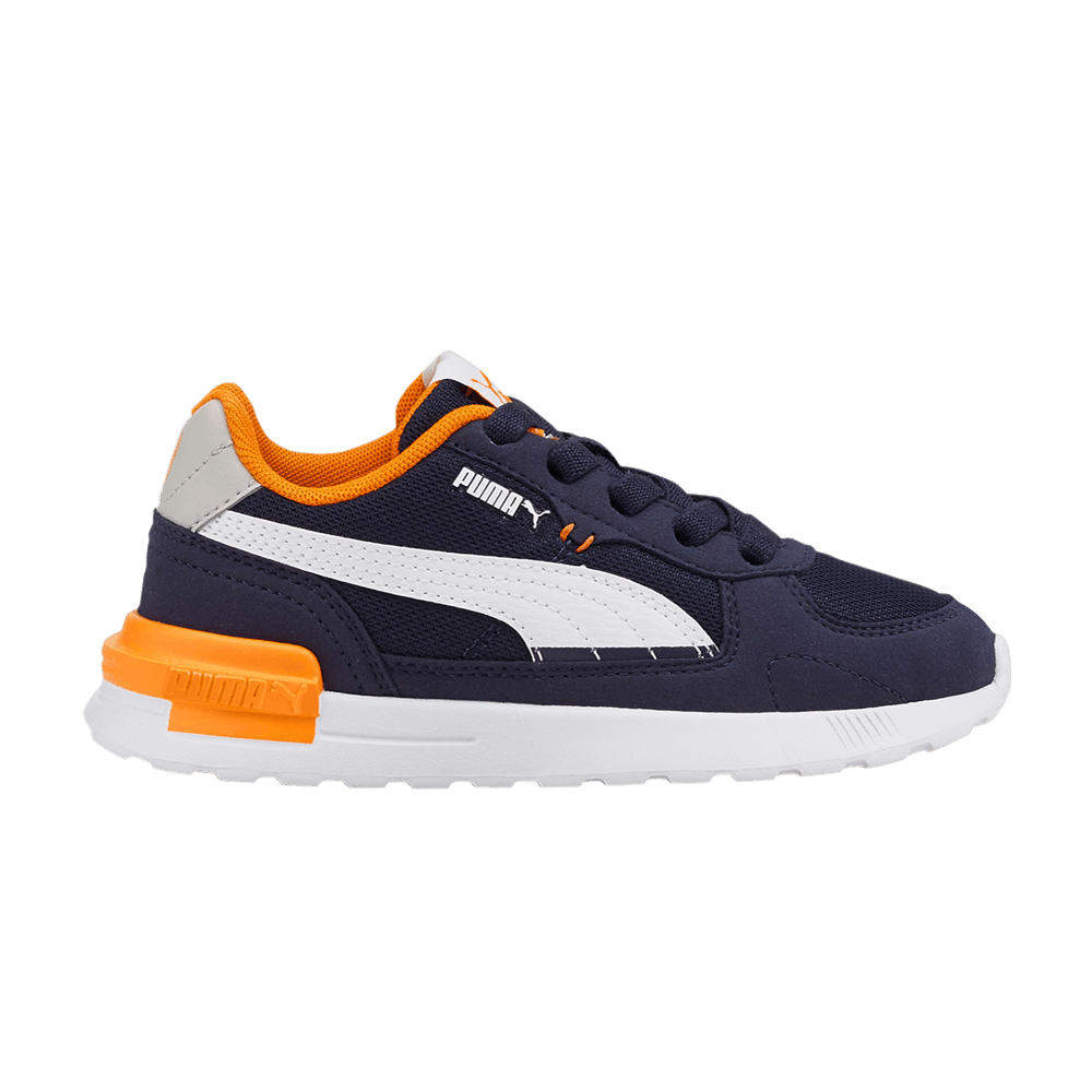 Кроссовки Puma Graviton Little Kid 'Peacoat Vibrant Orange'