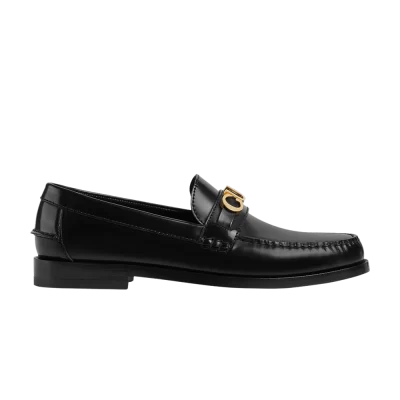 Gucci Cara Logo Snaffle Loafer 'Black'