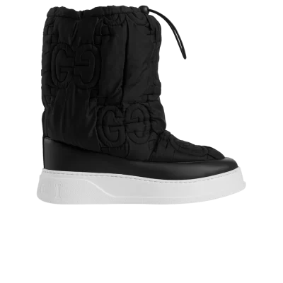 Gucci Cloth Boot 'Black'