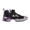 Баклажан/Черный цвет/Обувь белого цвета