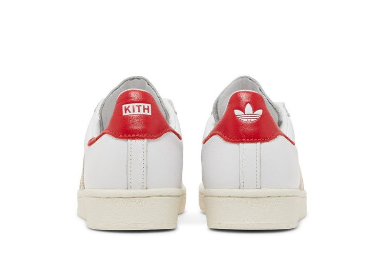 Кроссовки adidas Kith x Superstar 'Classics Program - White Red'