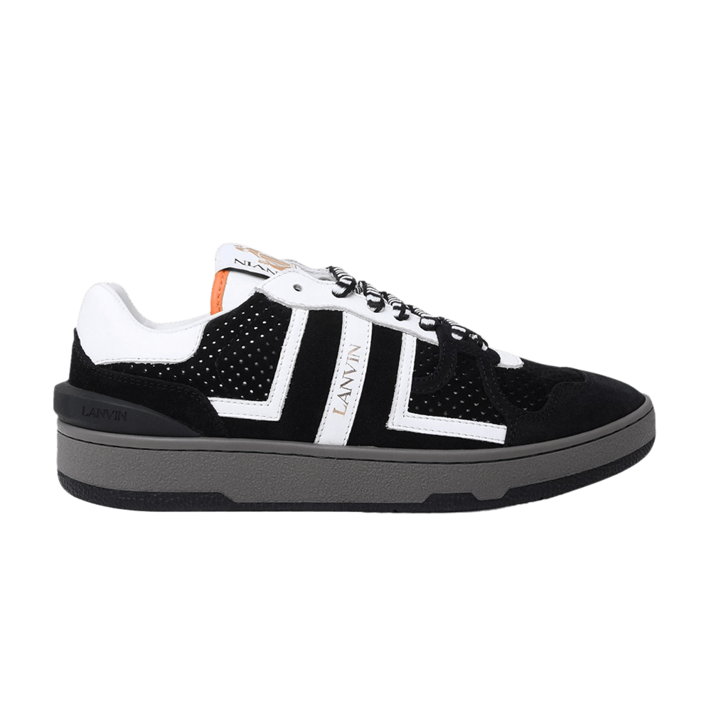 Кроссовки Lanvin Clay Low 'Black White'