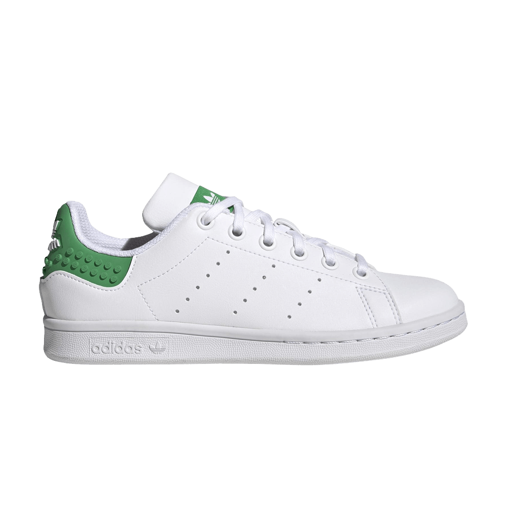 Stan smith white and green on sale