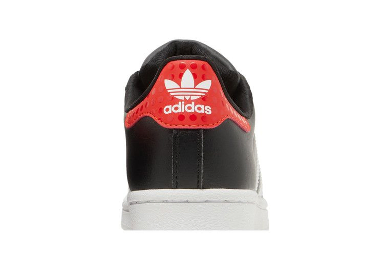 Кроссовки adidas LEGO x Superstar Big Kid 'Core Black Red'