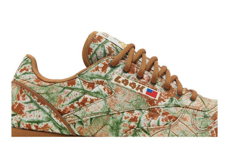 Кроссовки Reebok LQQK Studios x Classic Leather 'Leaf Camo'