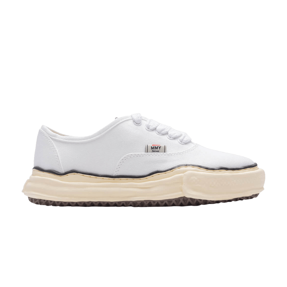 maison-mihara-yasuhiro-baker-og-sole-vintage-canvas-low-white-a09fw735-wht