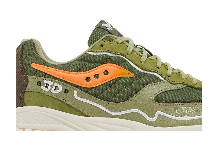 Кроссовки Saucony Maybe Tomorrow x 3D Grid Hurricane 'Tortoise'