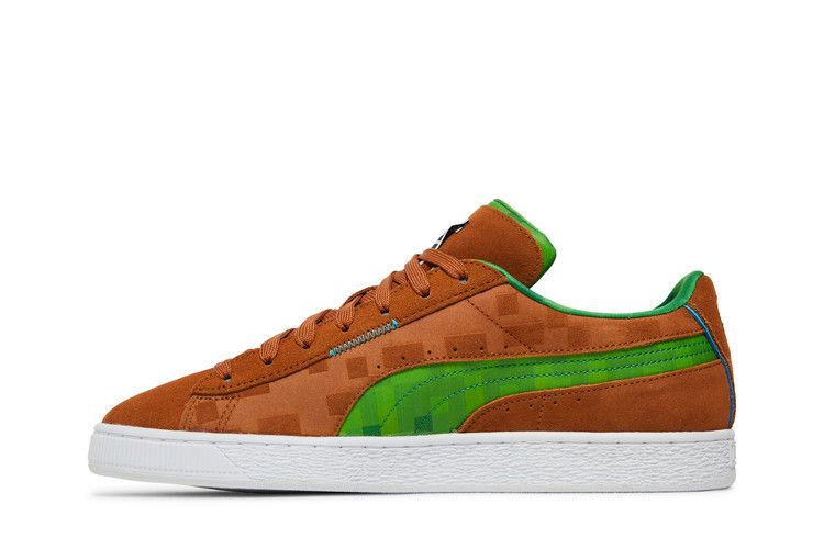 Кроссовки Puma Minecraft x Suede 'Grass Block'