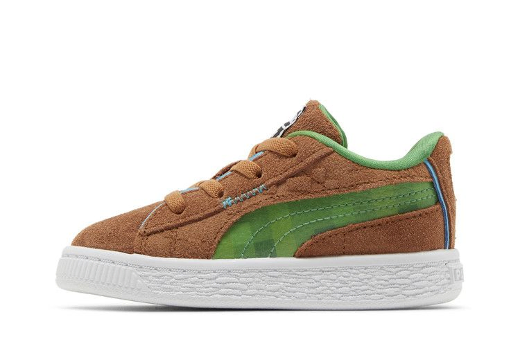Кроссовки Puma Minecraft x Suede Infant 'Grass Block'