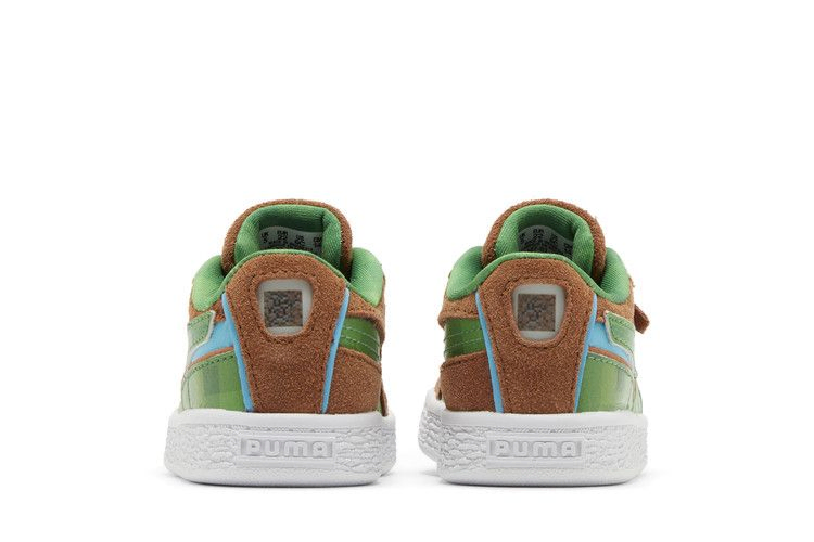 Кроссовки Puma Minecraft x Suede Infant 'Grass Block'