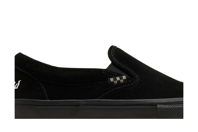 Кроссовки Vans Motorhead x Skate Slip-On 'Black'
