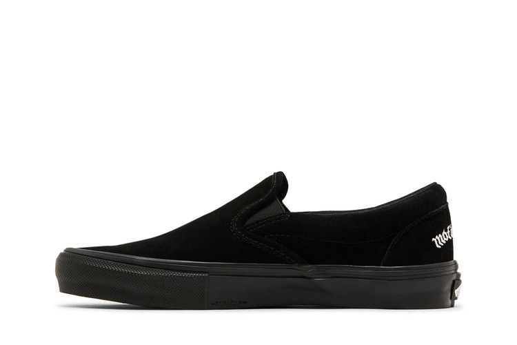 Кроссовки Vans Motorhead x Skate Slip-On 'Black'