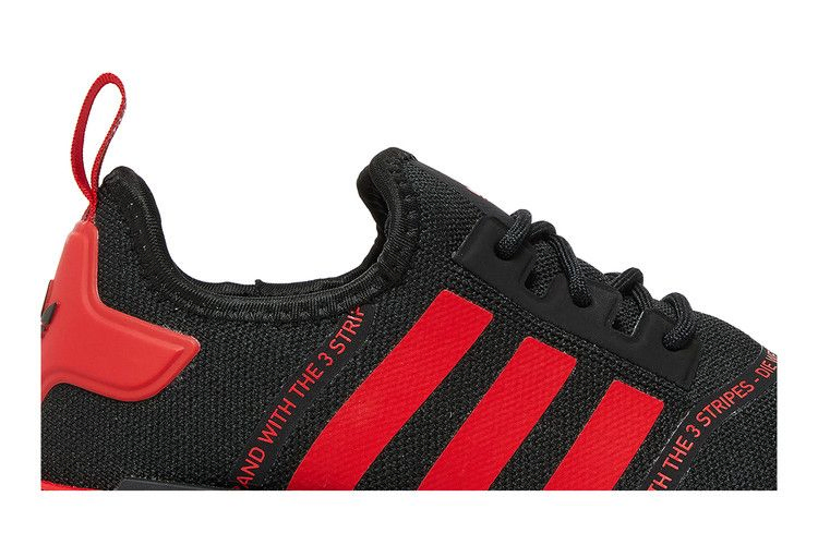 Кроссовки adidas NMD_R1 'Black Vivid Red'