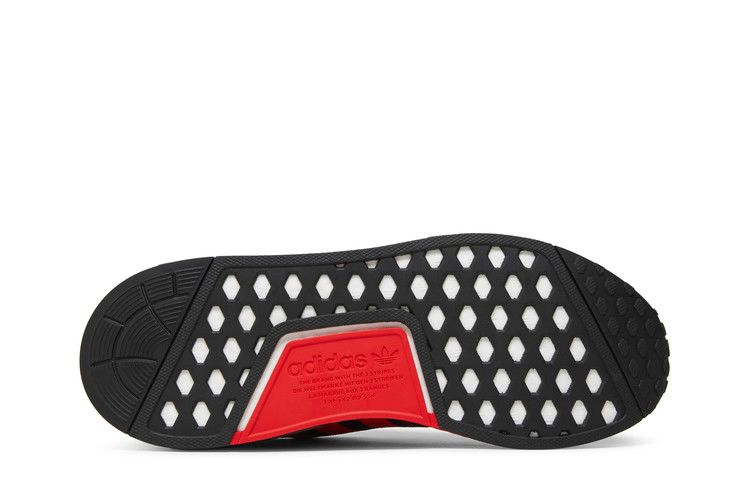 Кроссовки adidas NMD_R1 'Black Vivid Red'