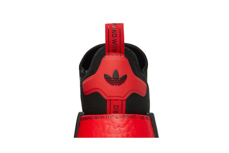 Кроссовки adidas NMD_R1 'Black Vivid Red'