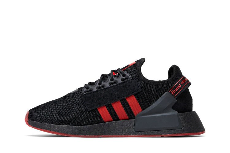 Кроссовки adidas NMD_R1 V2 'Black Vivid Red'