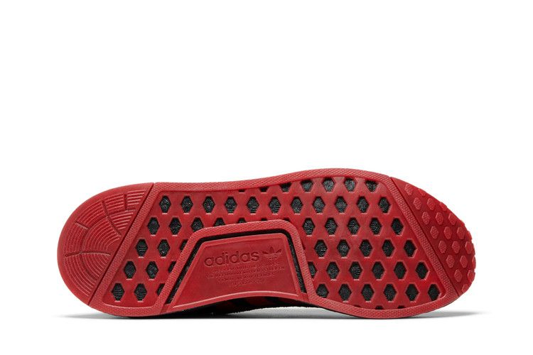 Кроссовки adidas NMD_R1 V2 'Black Vivid Red'