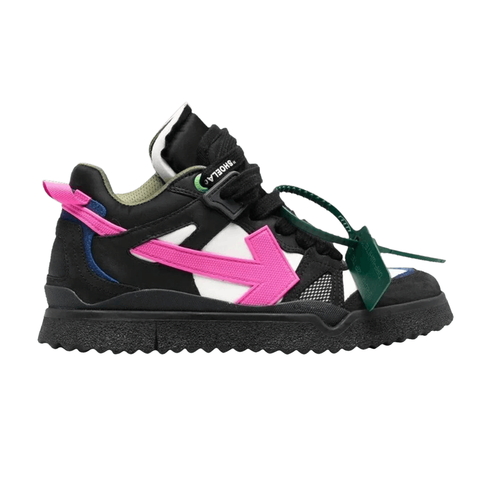 Кроссовки Off-White New Mid Sponge 'Black Fuchsia'