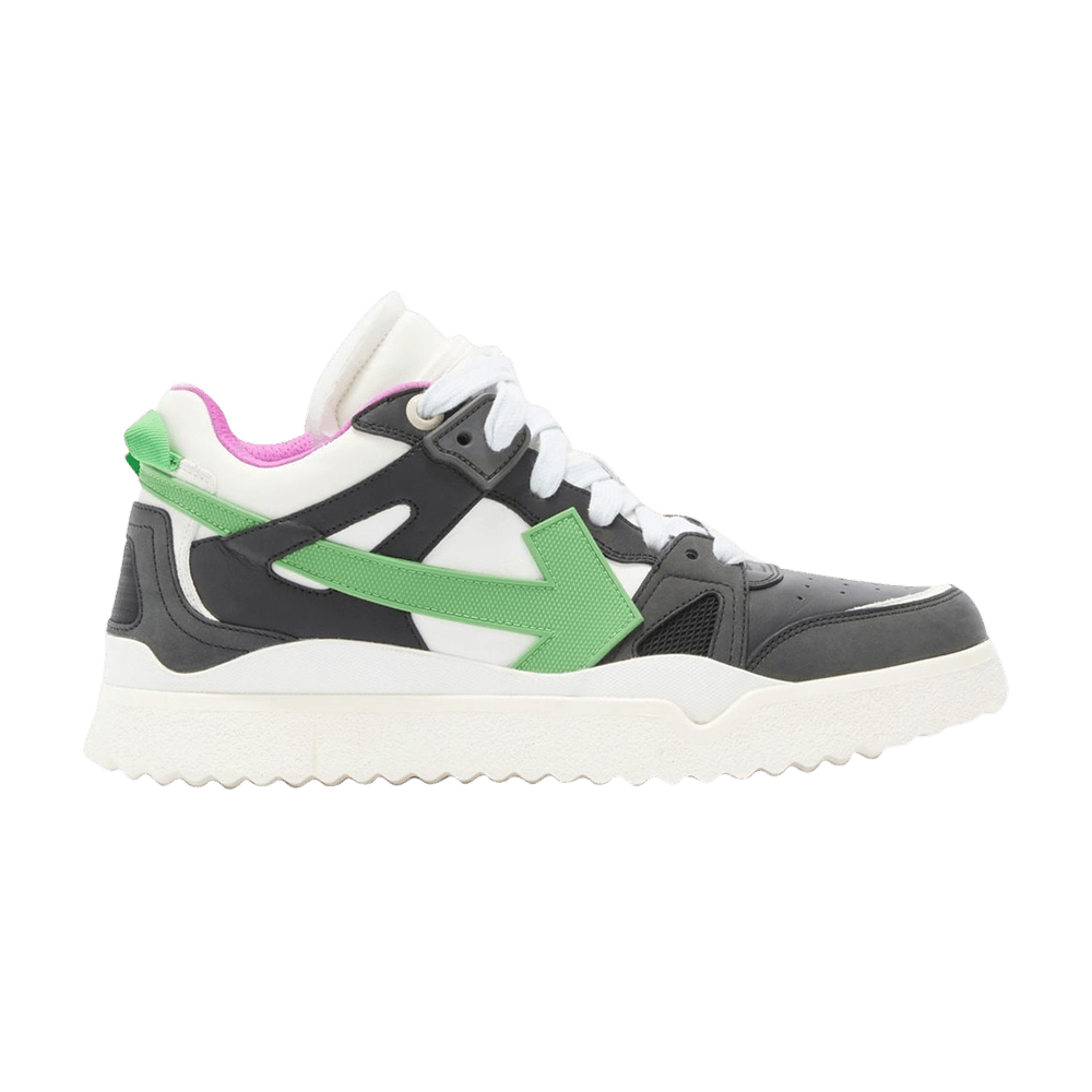 Кроссовки Off-White New Mid Sponge 'Black White Green'